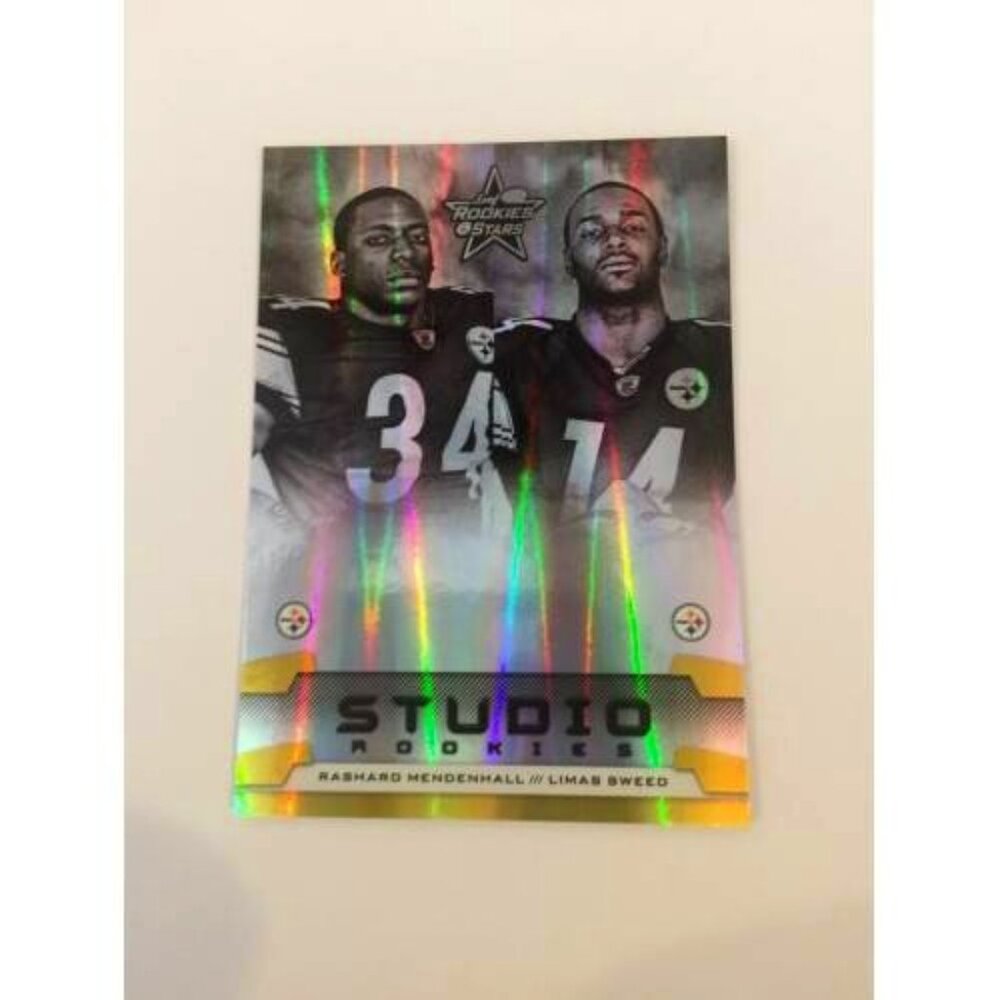 2008 Leaf Rookies & Stars Sweed & Mendenhall Steelers #146/500 #SRC-5 (040)